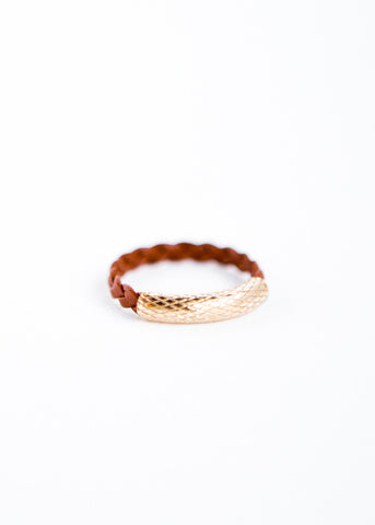 By Boe Braided Leather Band