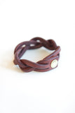 Solid Mfg. Co Braided Leather Bracelet
