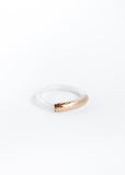 By Boe Leather Band Ring