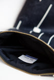 Lee Coren Black Foldover Clutch