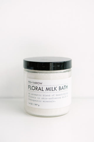 Fig & Yarrow Floral Milk Bath Salts