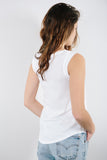 Alternative Apparel White Cap Sleeve Crew