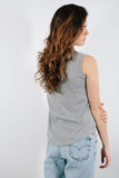 Alternative Apparel Grey Cap Sleeve Crew