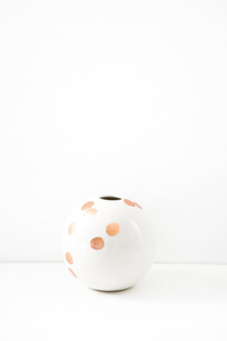 Porcelain Ball Vase