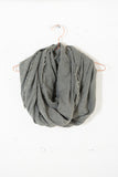 Frayed Infinity Scarf