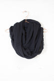 Frayed Infinity Scarf