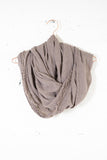 Frayed Infinity Scarf