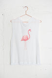 A Fine Line Flamingo Tank