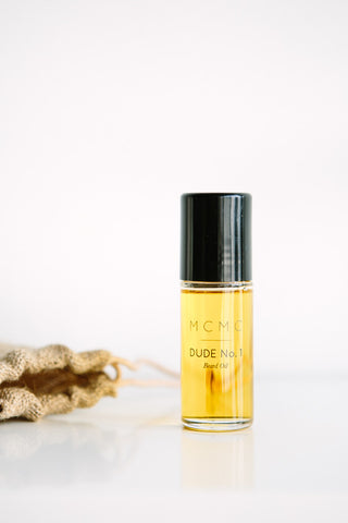 Dude No.1 Beard Oil | Men's MCMC Fragrance Perfume Roll On 
